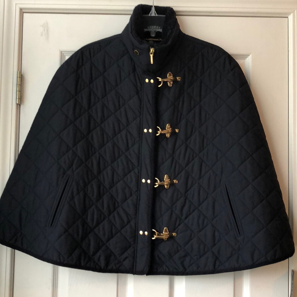 "HOST PICK" NWT Lauren Ralph Cape Navy Quilted